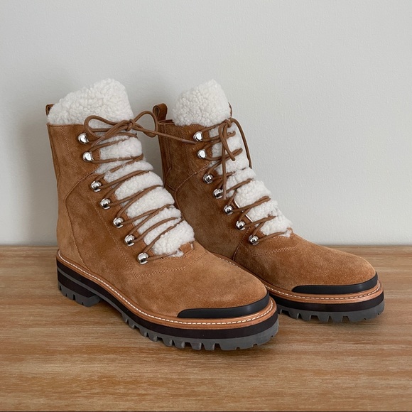 Marc Fisher LTD Izzie Shearling Boots - Size 8.5 - Picture 2 of 8